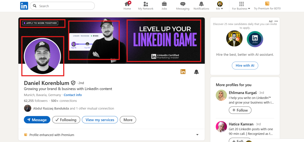 Linkedin Profile Pic